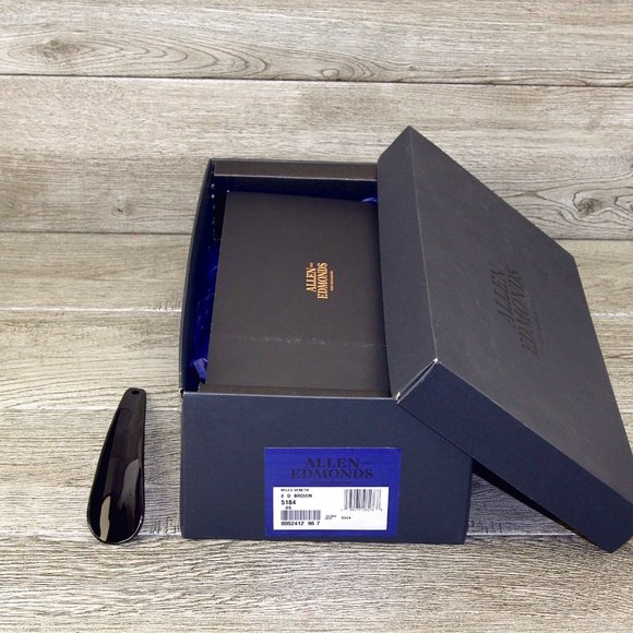 * NIB * $295 Allen Edmonds MILES Venetian Loafer 8 D  Brown * add $15 new Trees main image 10